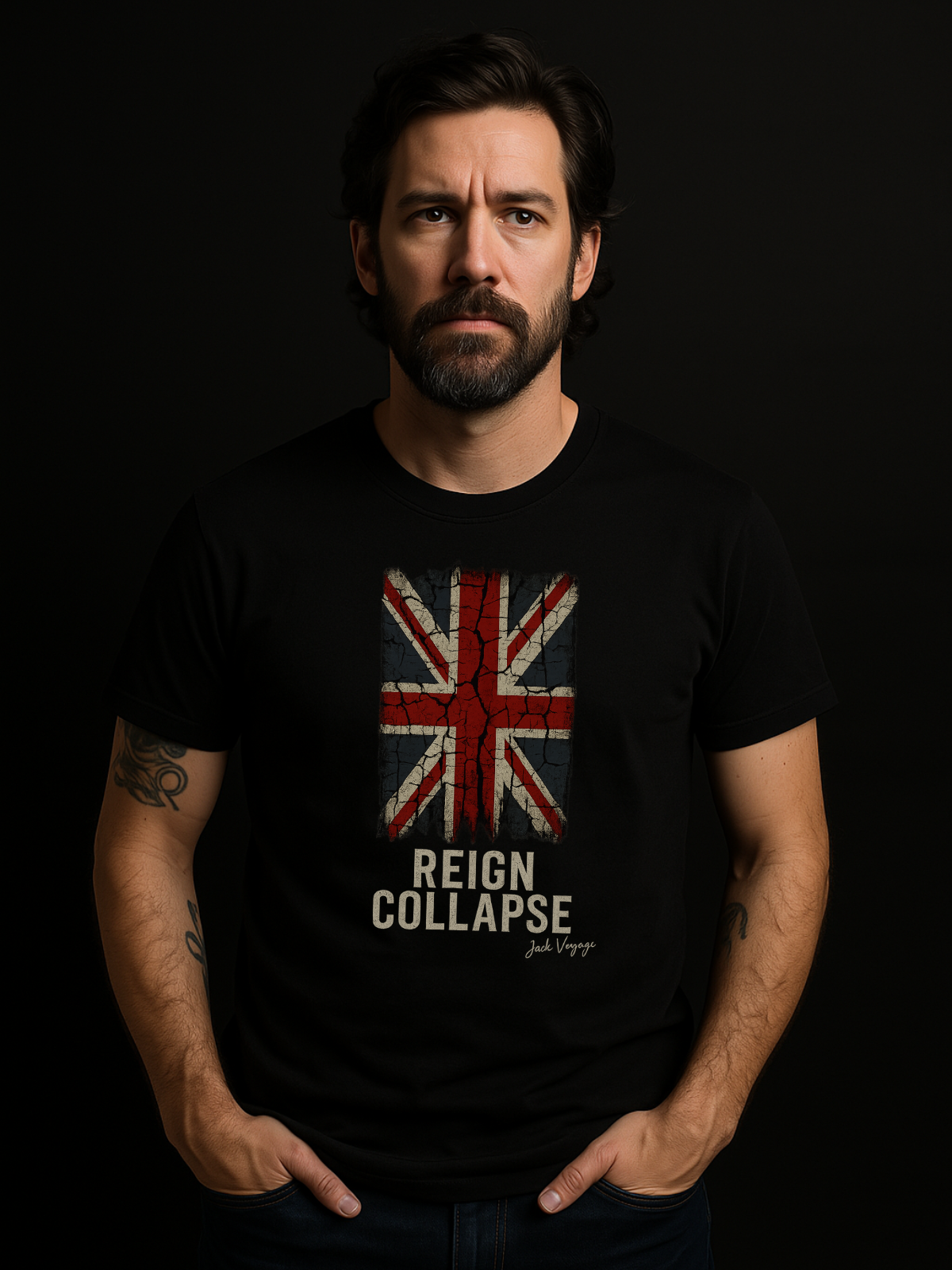 Camiseta "reing colapse"  jackreference©