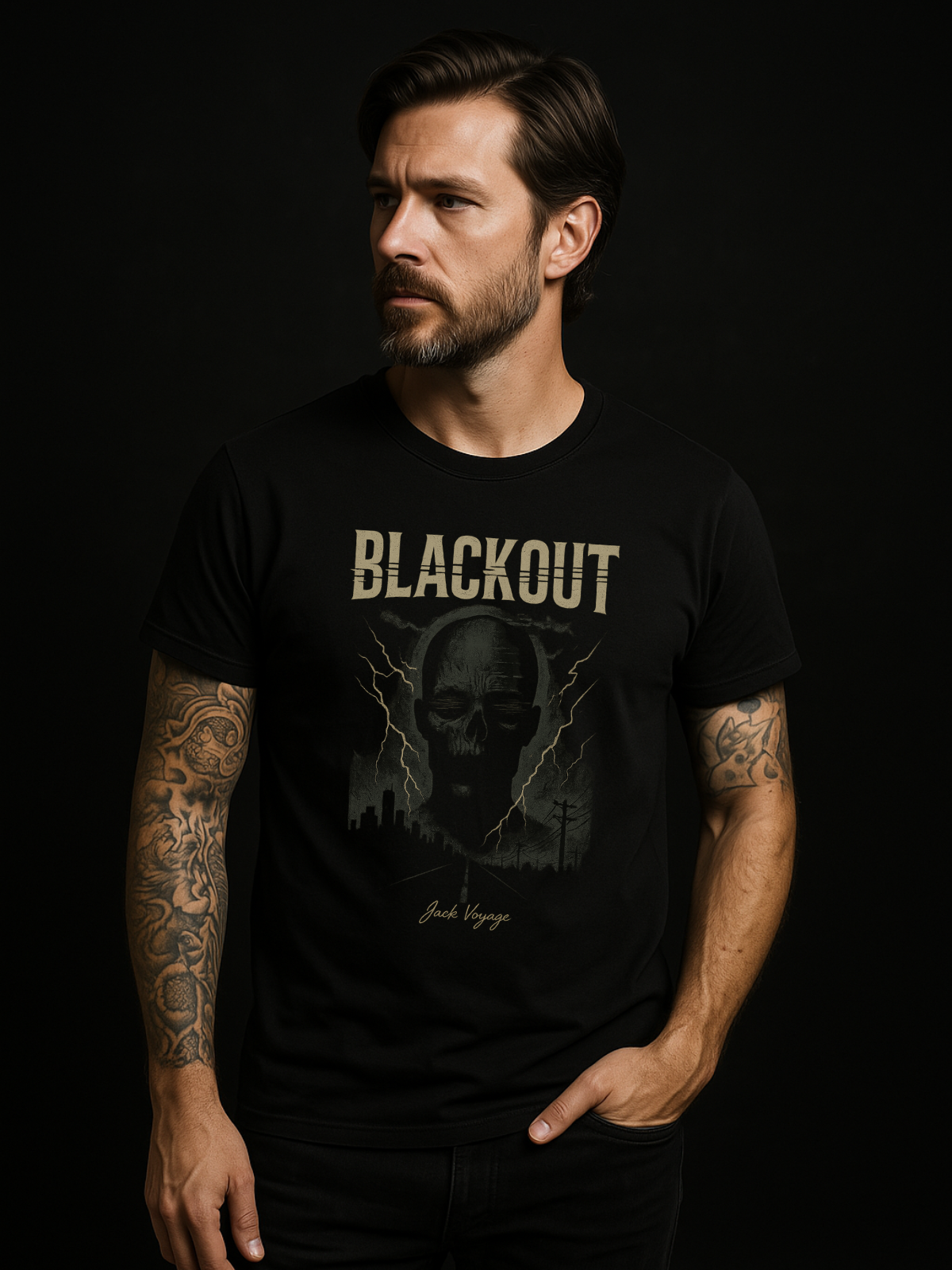 Camiseta "blackout"  jackreference©