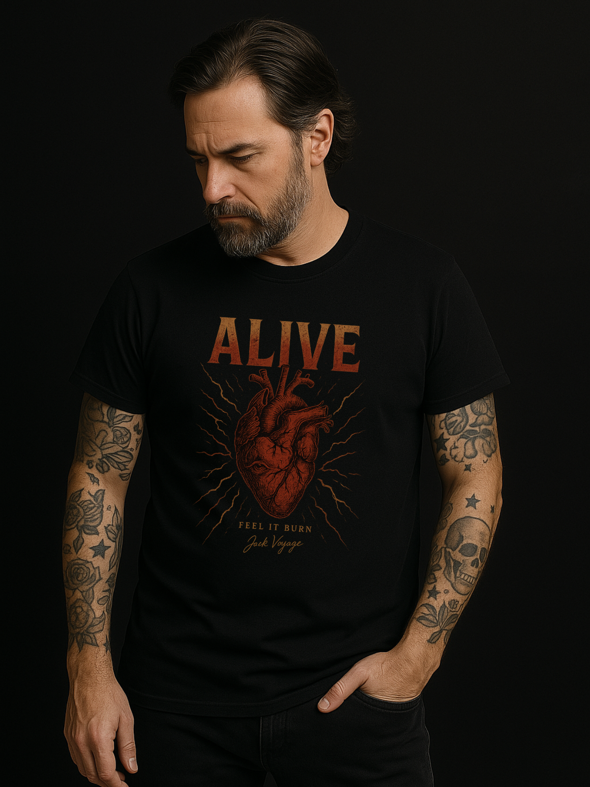 Camiseta "alive"  jackreference©