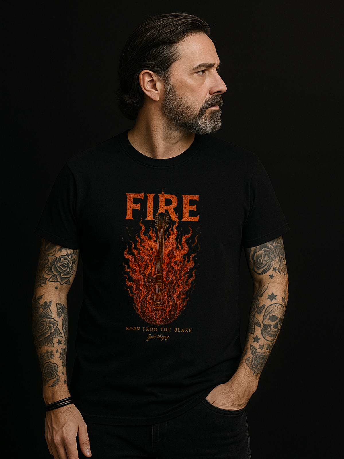 Camiseta "fire"  jackreference©