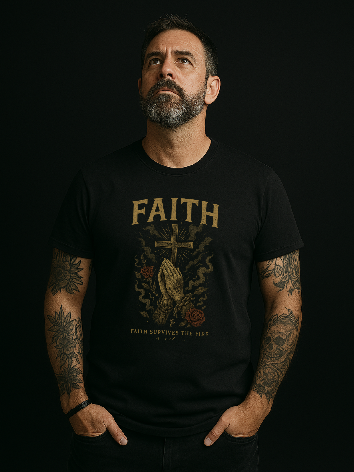 Camiseta "faith"  jackreference©
