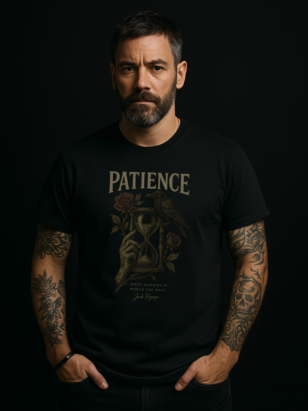 Camiseta "patience"  jackreference©