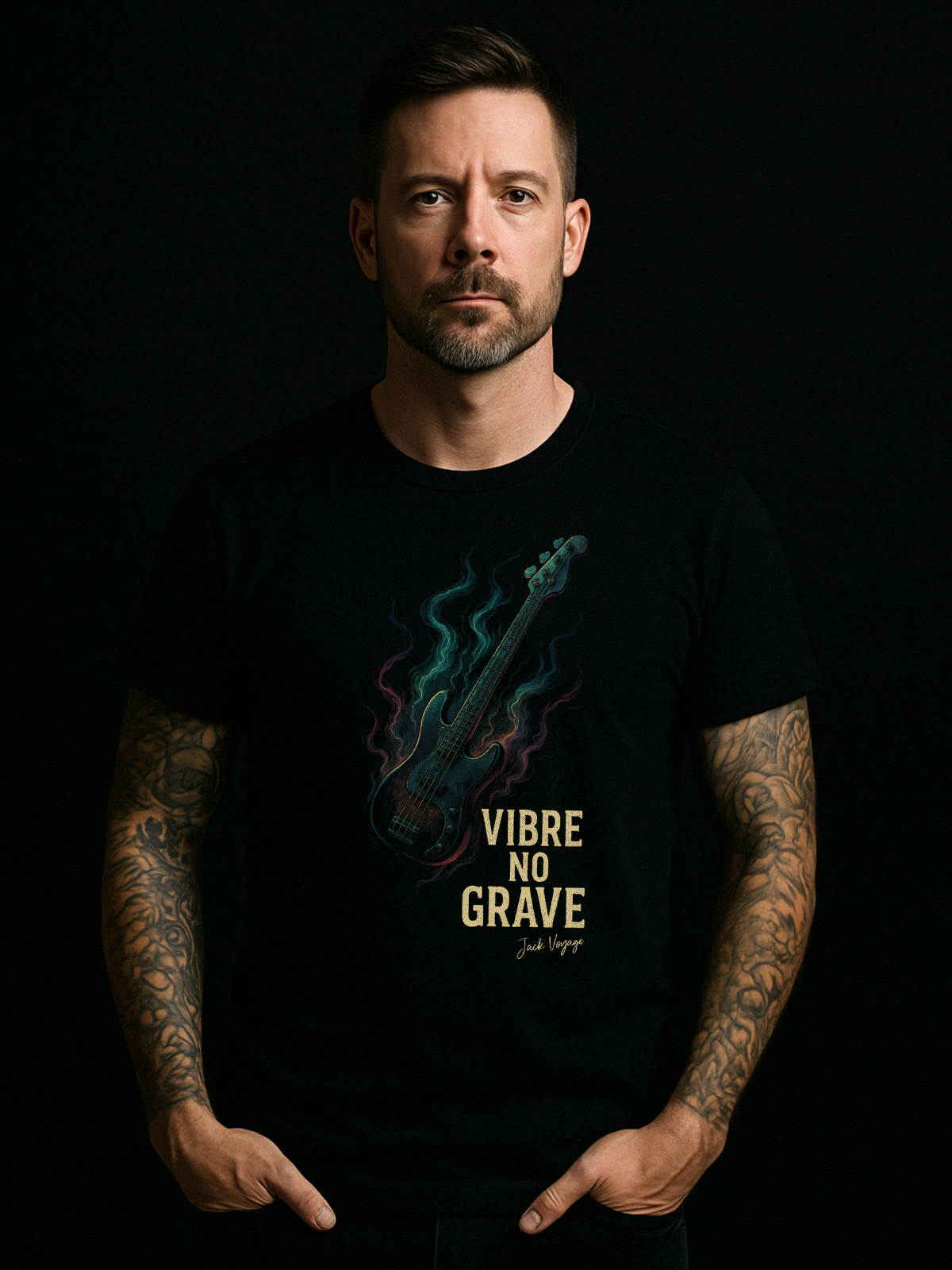 Camiseta "vibre no grave" jackmusic©