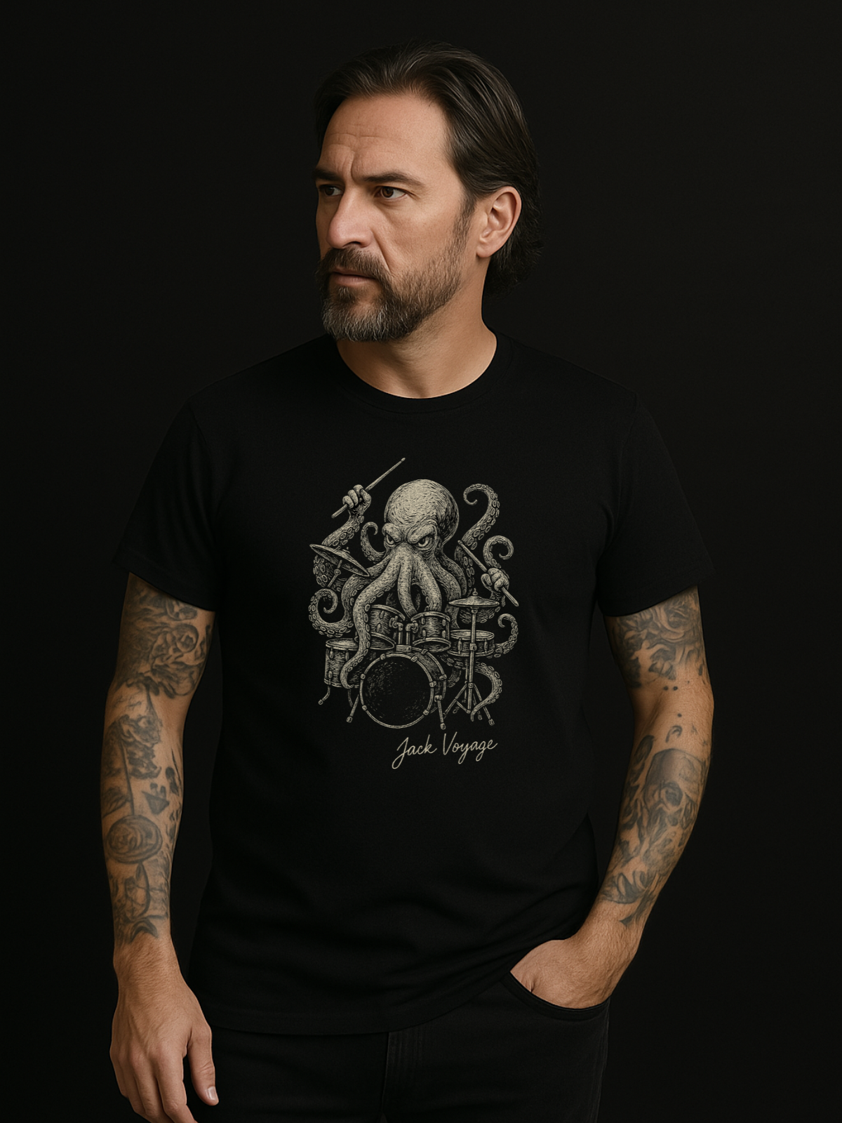 Camiseta "polvo rock" jackmusic©