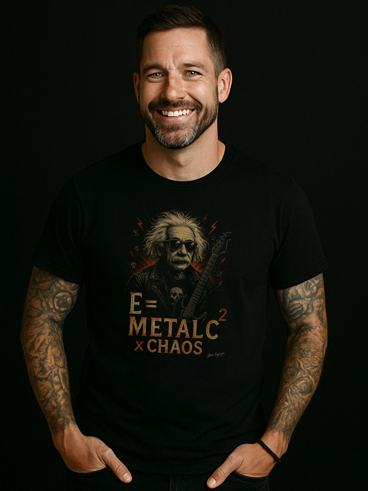 Camiseta "metal chaos" jackvoyage®