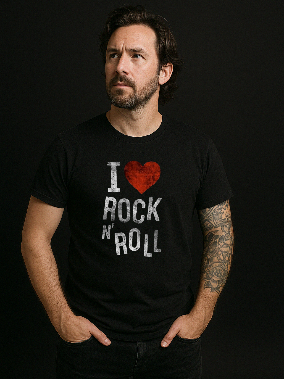 Camiseta "I love Rock n' Roll" jackvoyage®