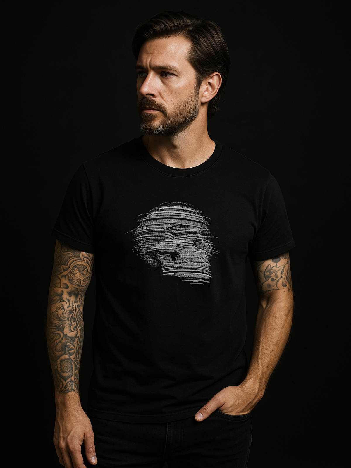 Camiseta "skull form" jackvoyage®