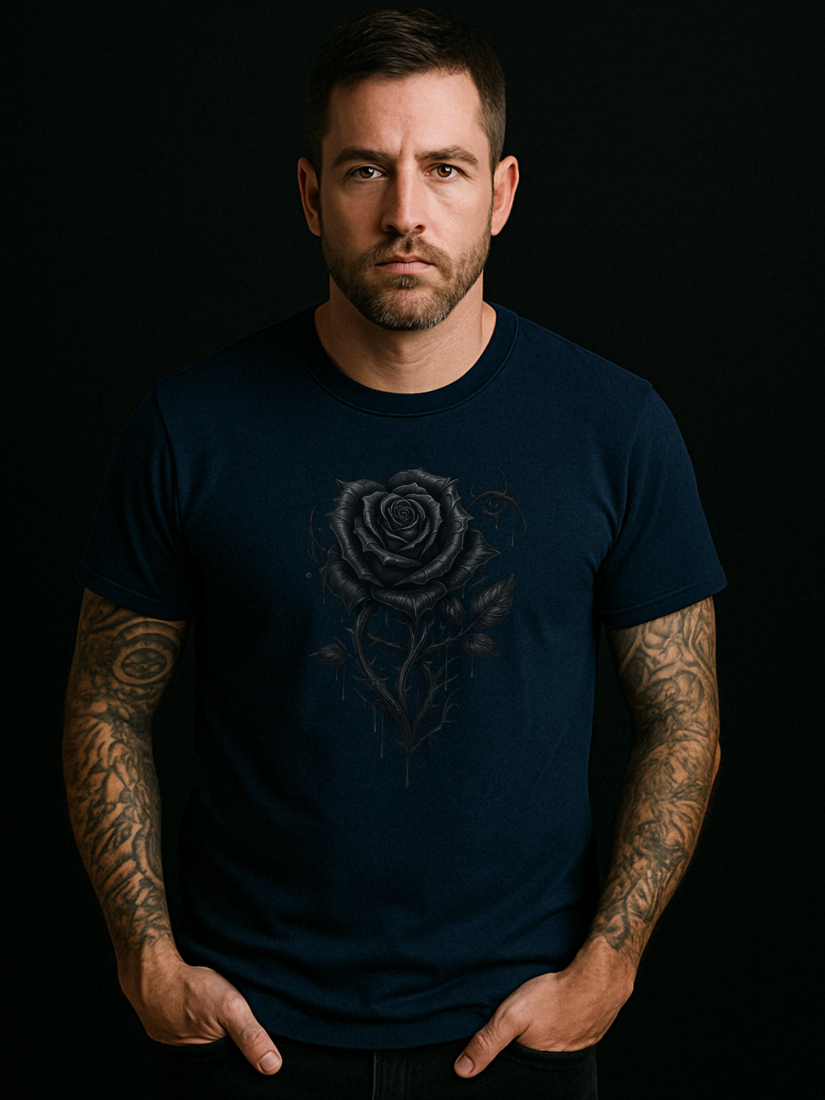 Camiseta "dead flowers" jackvoyage®
