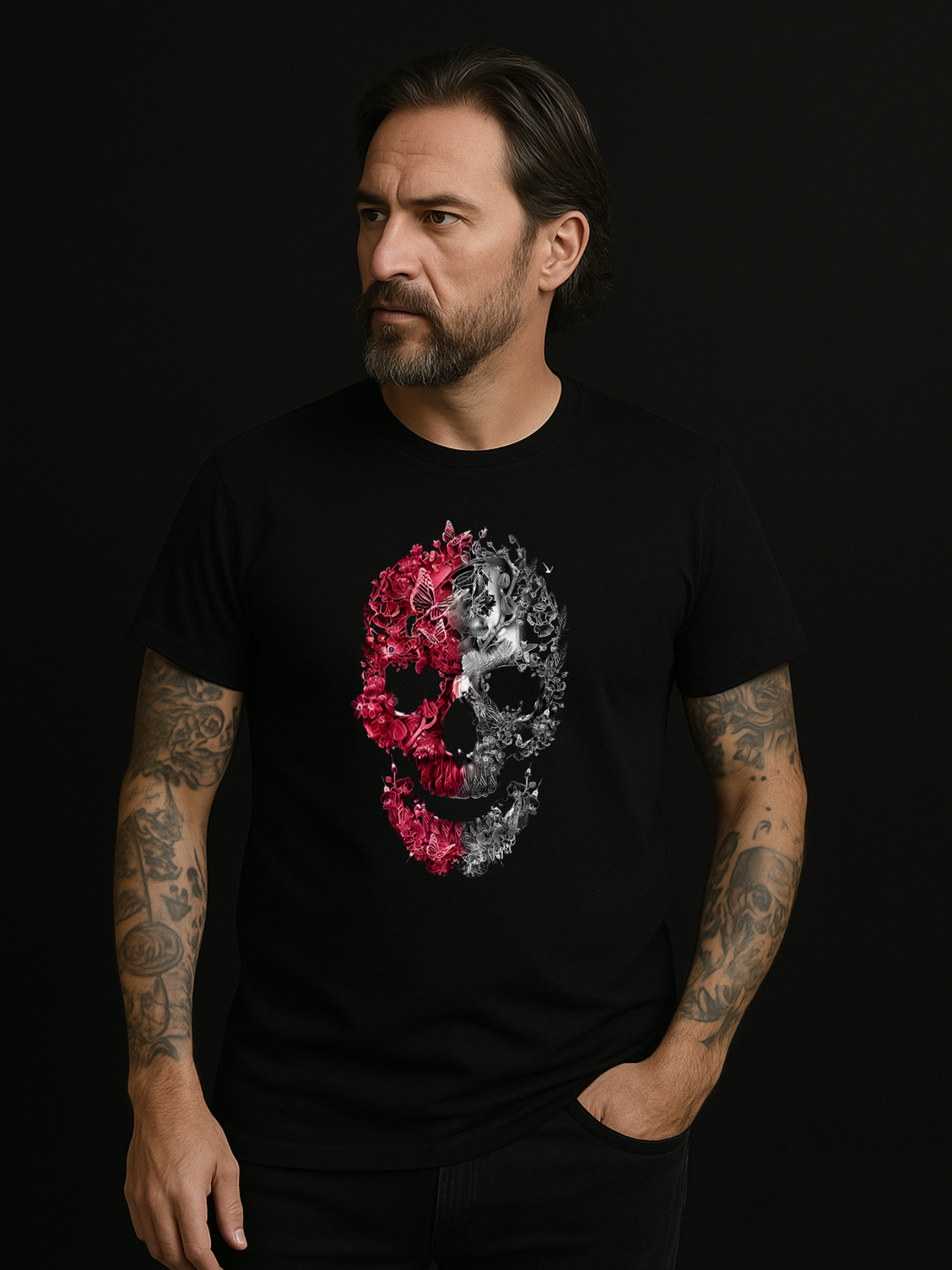 Camiseta "Skull red" Jackvoyage®