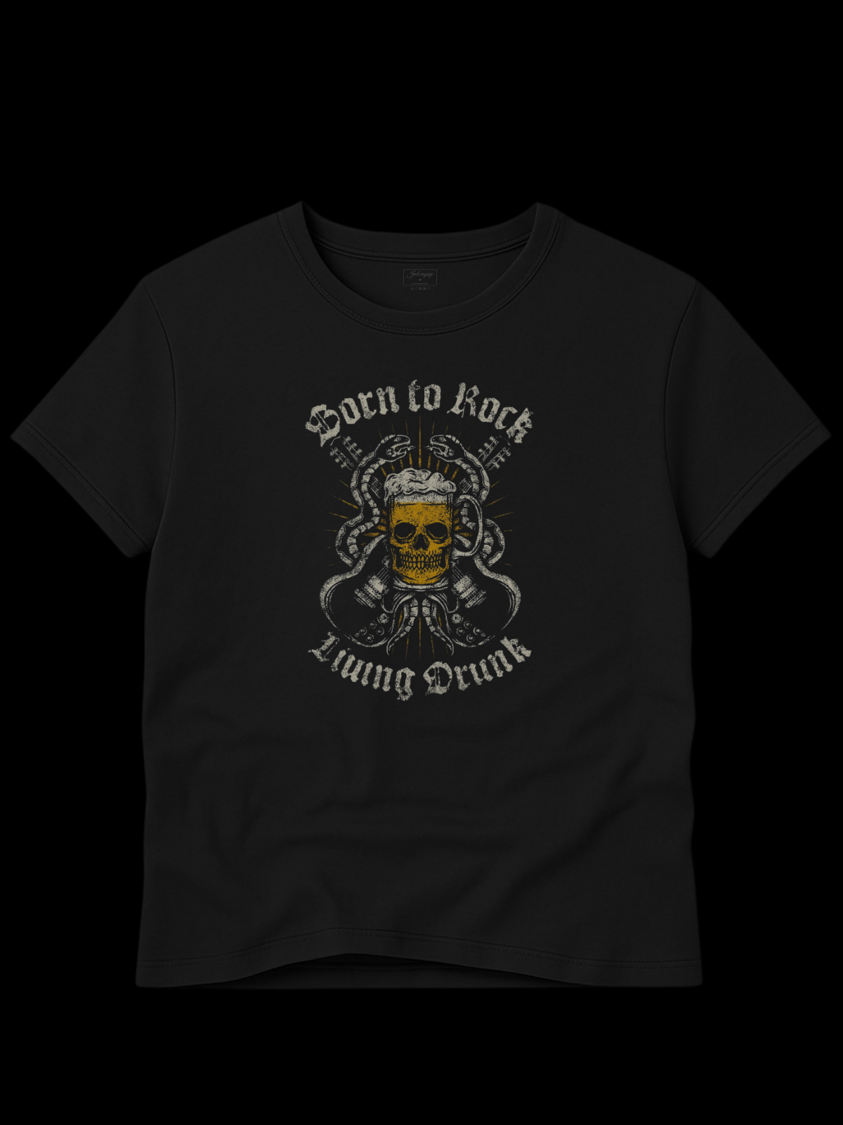 Camiseta "Born to rock" jackvoyage®