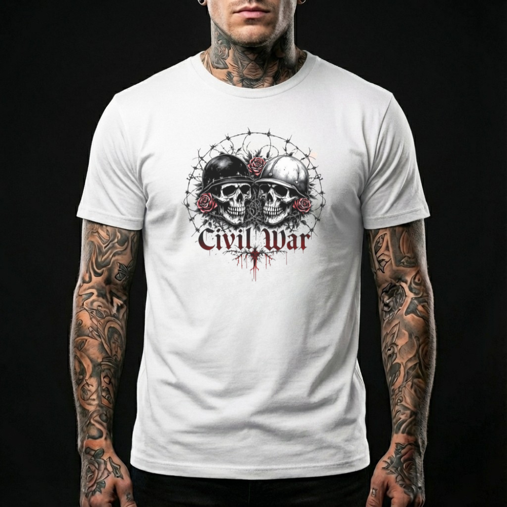 Camiseta Civil war skull®