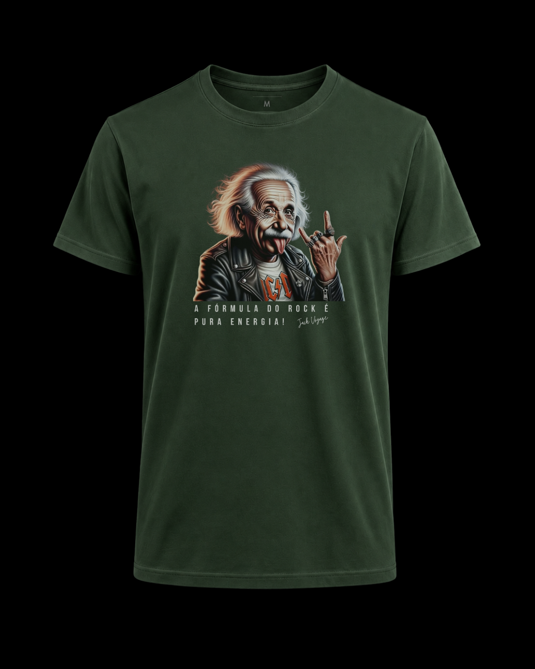 Camiseta A fórmula do rock é pura energia