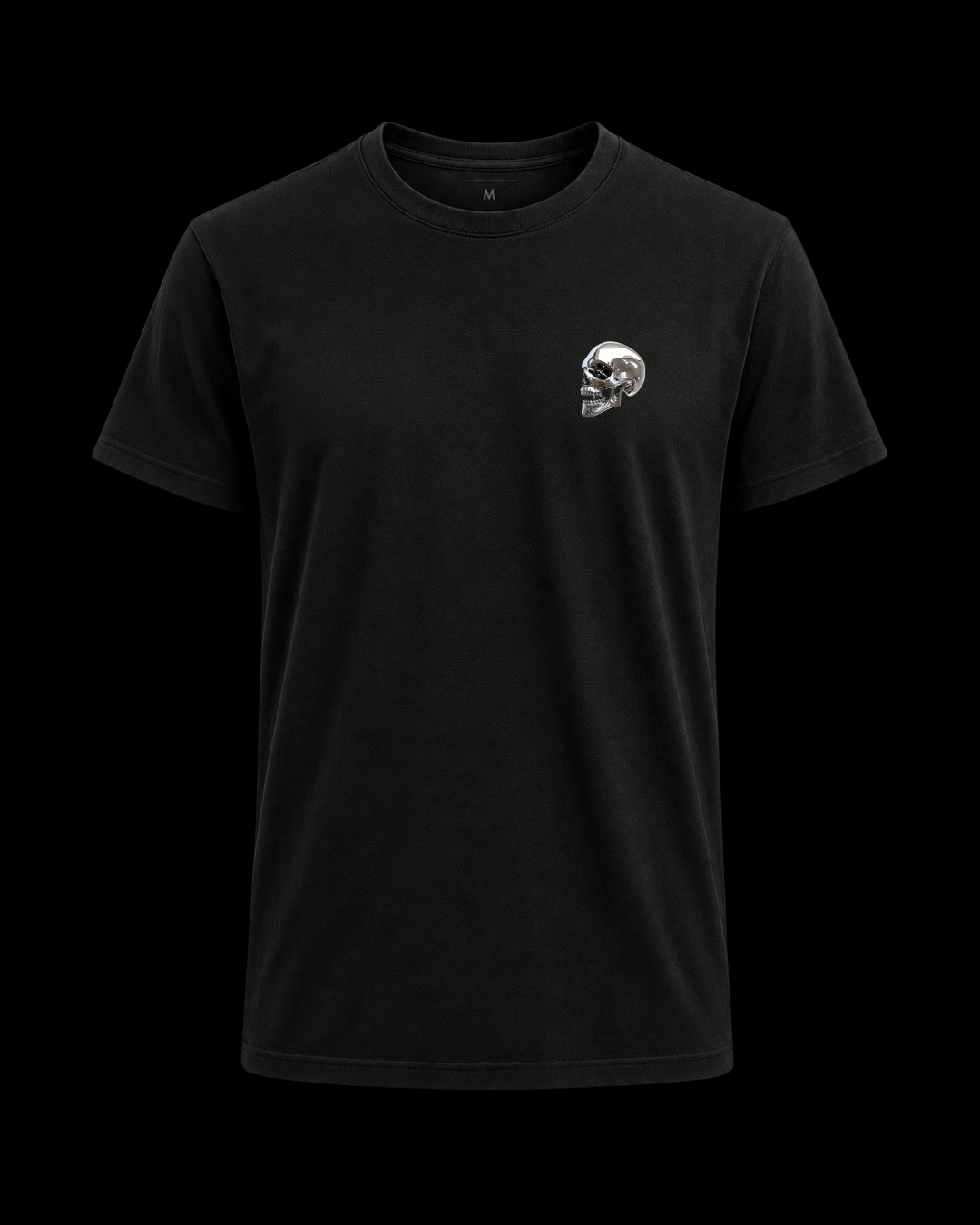Camiseta skull silver minimal