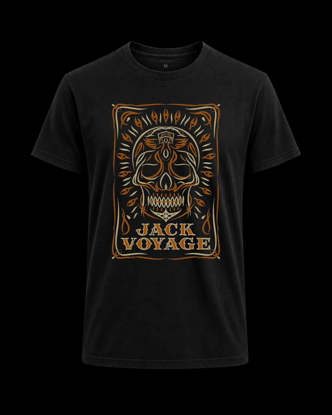 Camiseta algodão peruano Skull Or