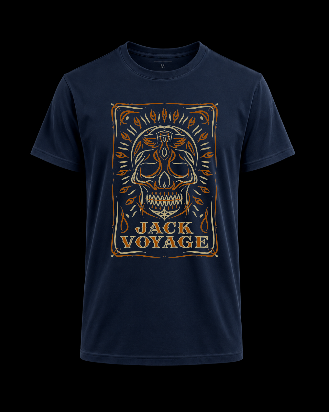 Camiseta algodão peruano Skull Or