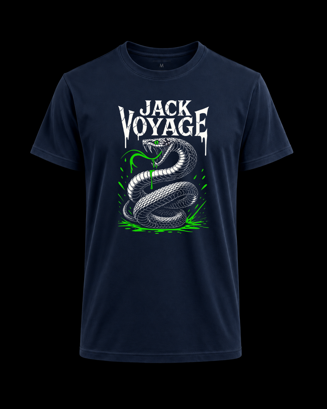 Camiseta algodão peruano Jack snake
