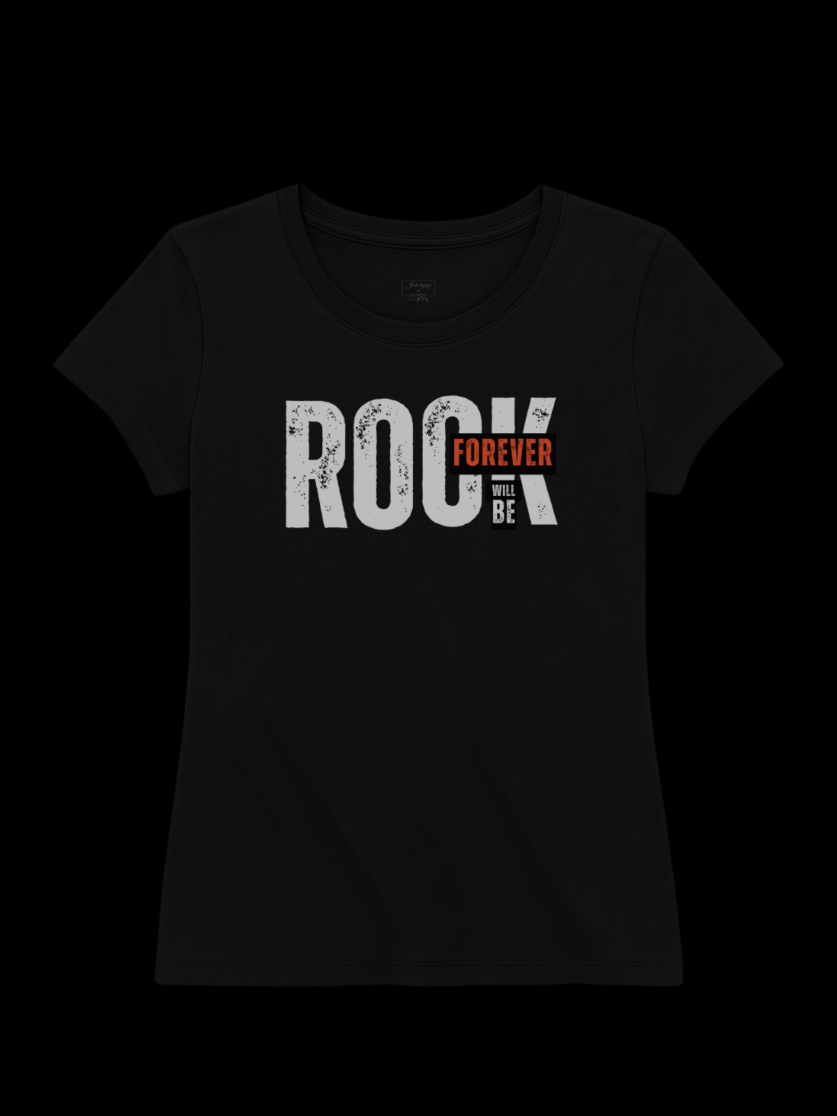 Camiseta "rock forever will be" jackvoyage®
