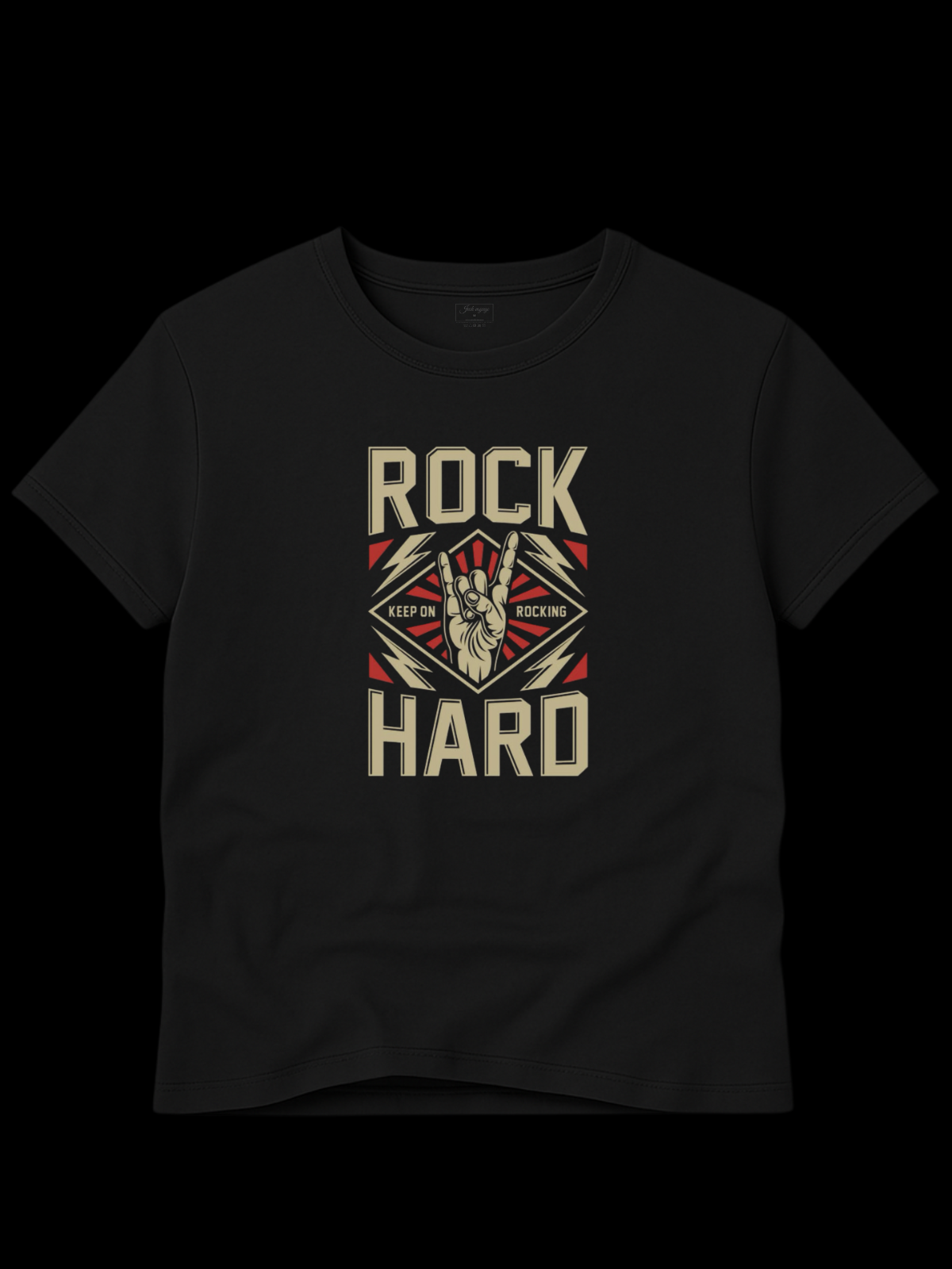 Camiseta "rock hard" jackvoyage®