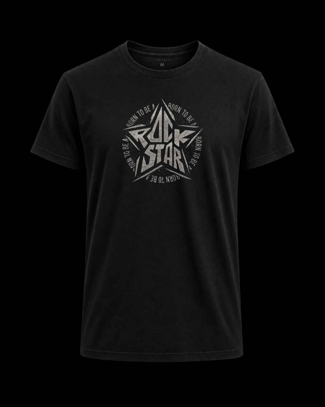Camiseta Rock star born to be