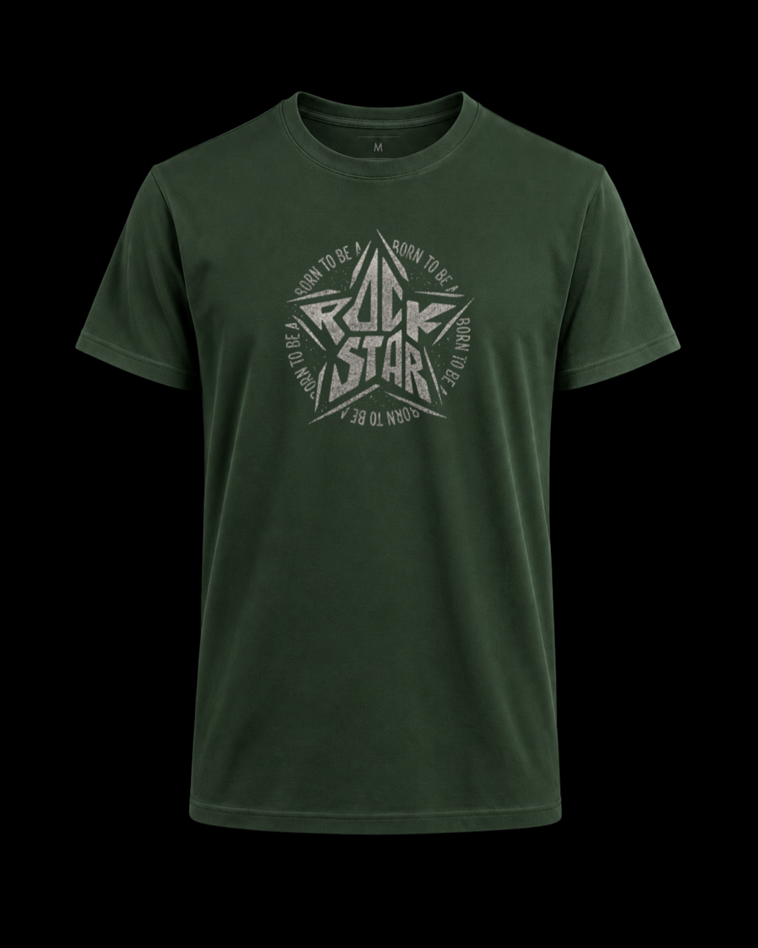 Camiseta Rock star born to be