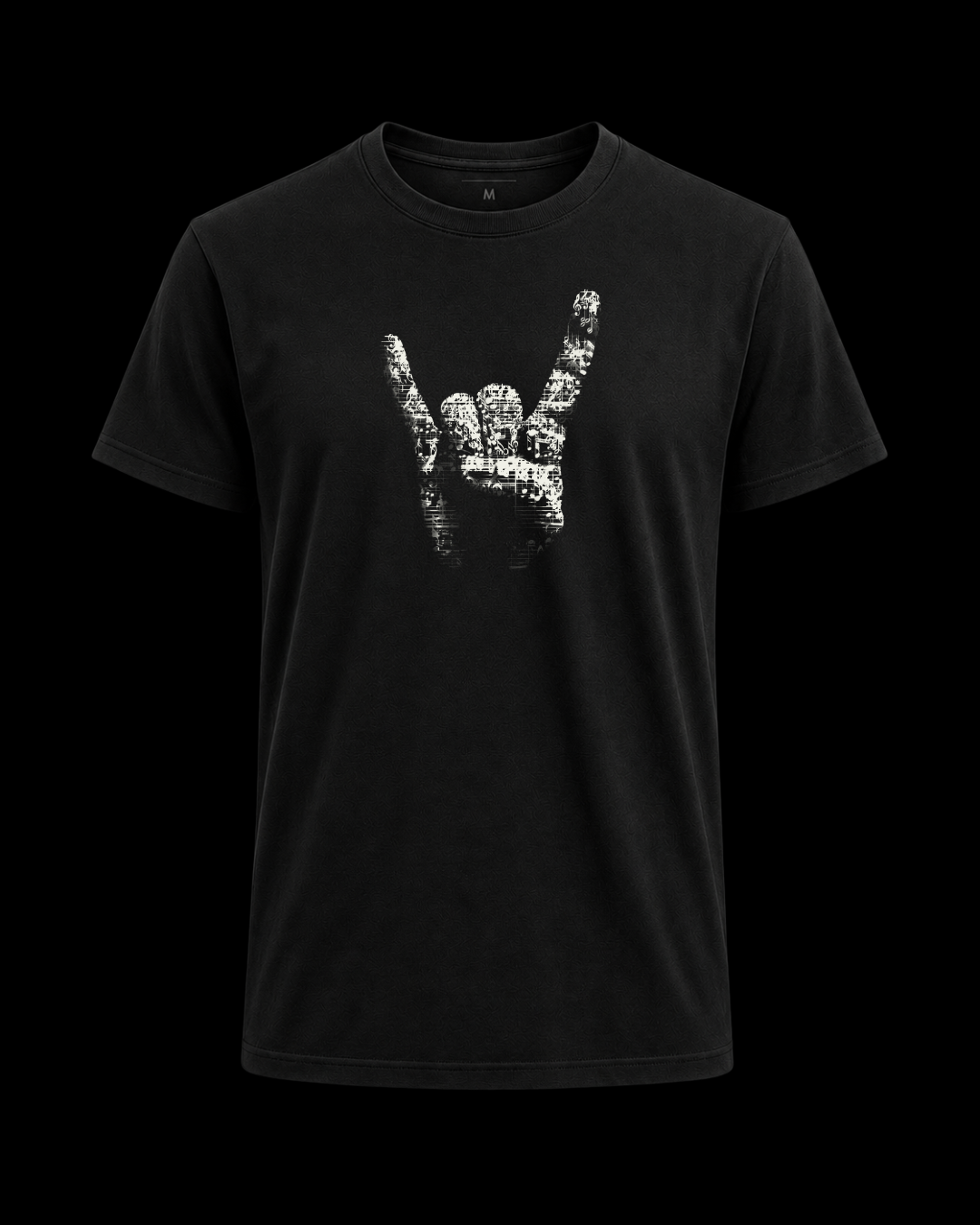 Camiseta rock music