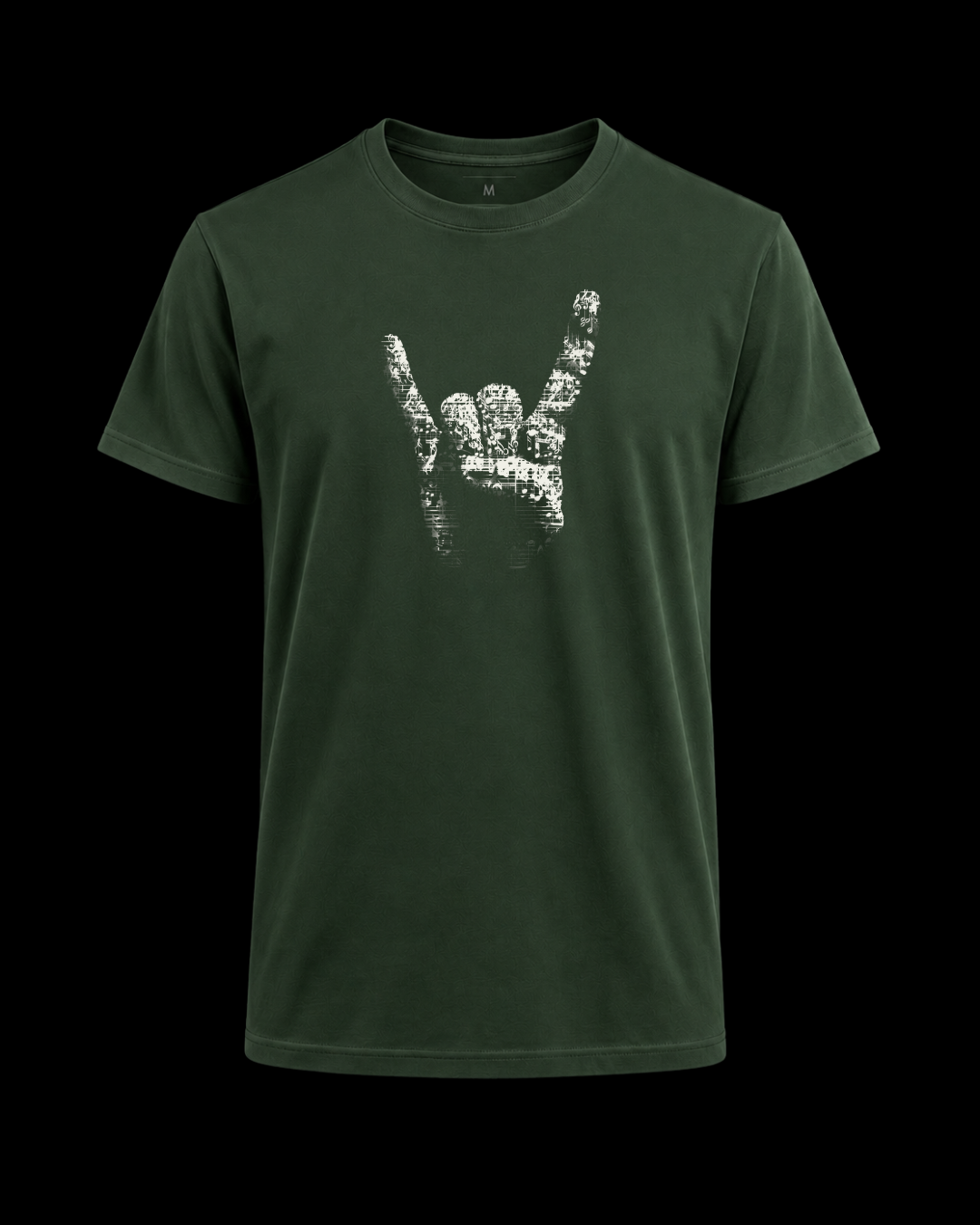 Camiseta rock music