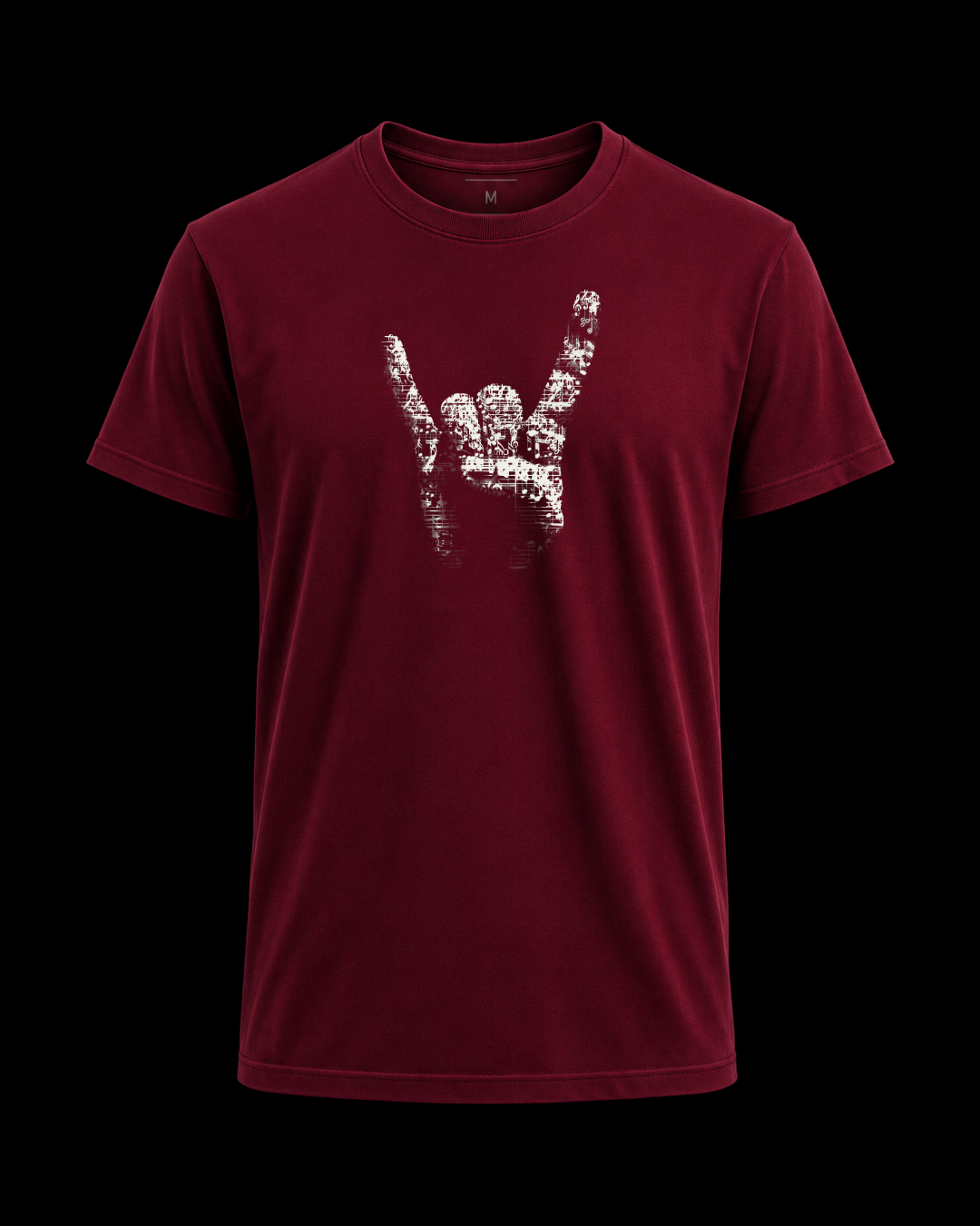 Camiseta rock music