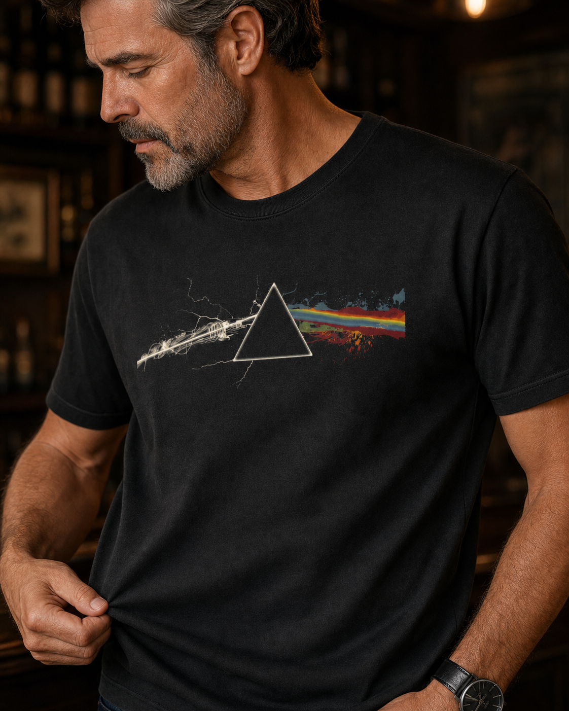 Camiseta prisma floyd