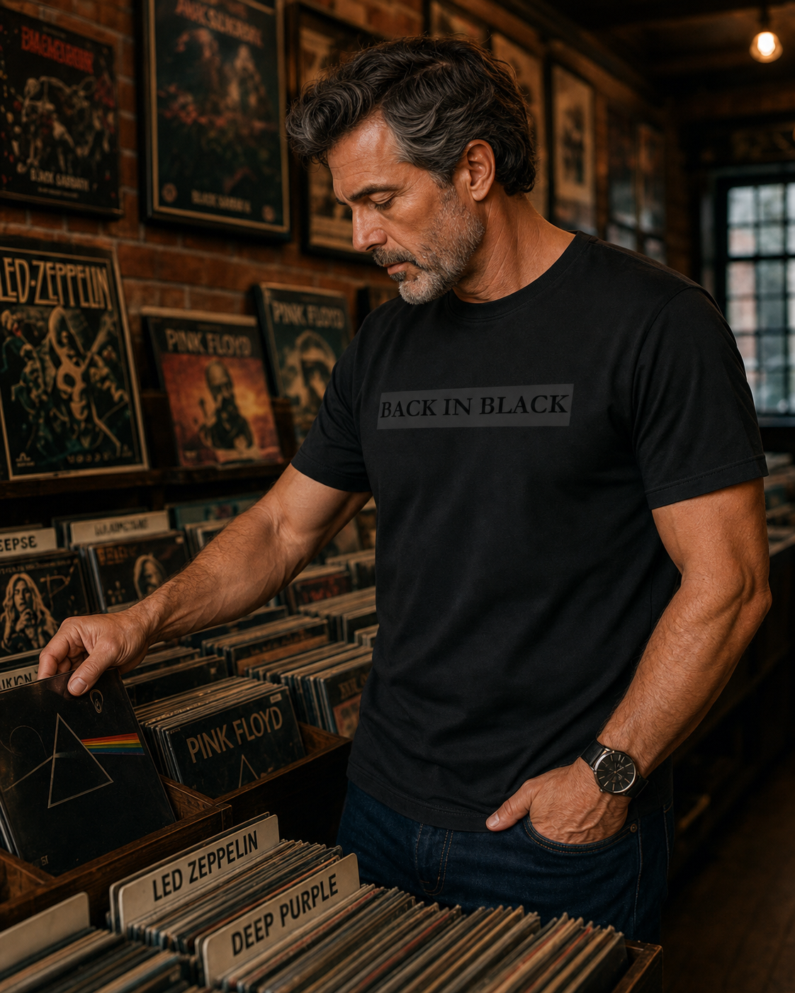 Camiseta back in black