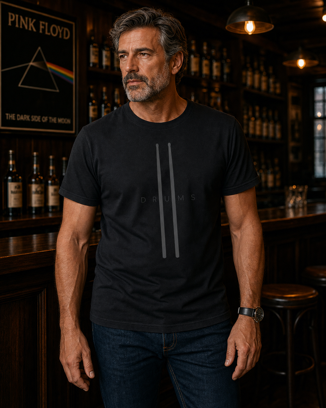 Camiseta Drums