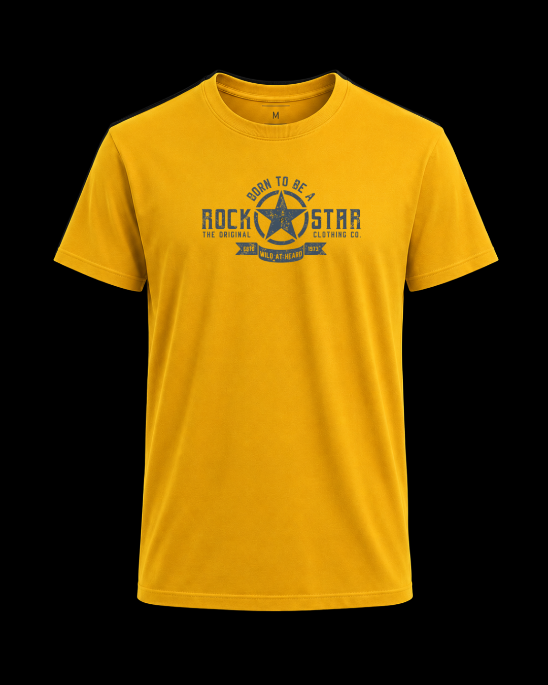 Camiseta Nascido para ser um rock star