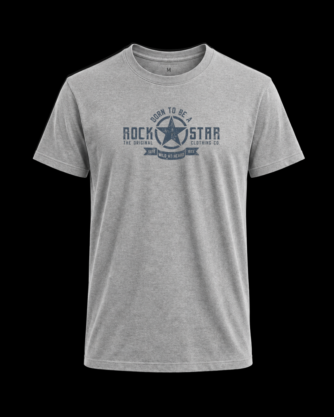 Camiseta Nascido para ser um rock star