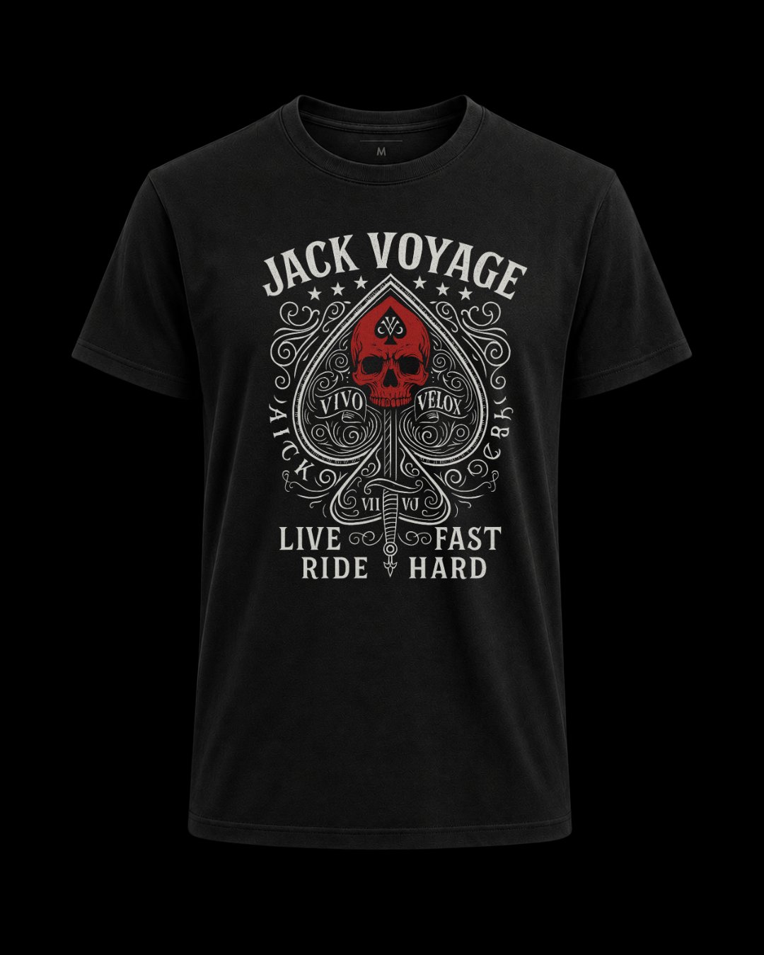 Camiseta Live Fast Ride Hard