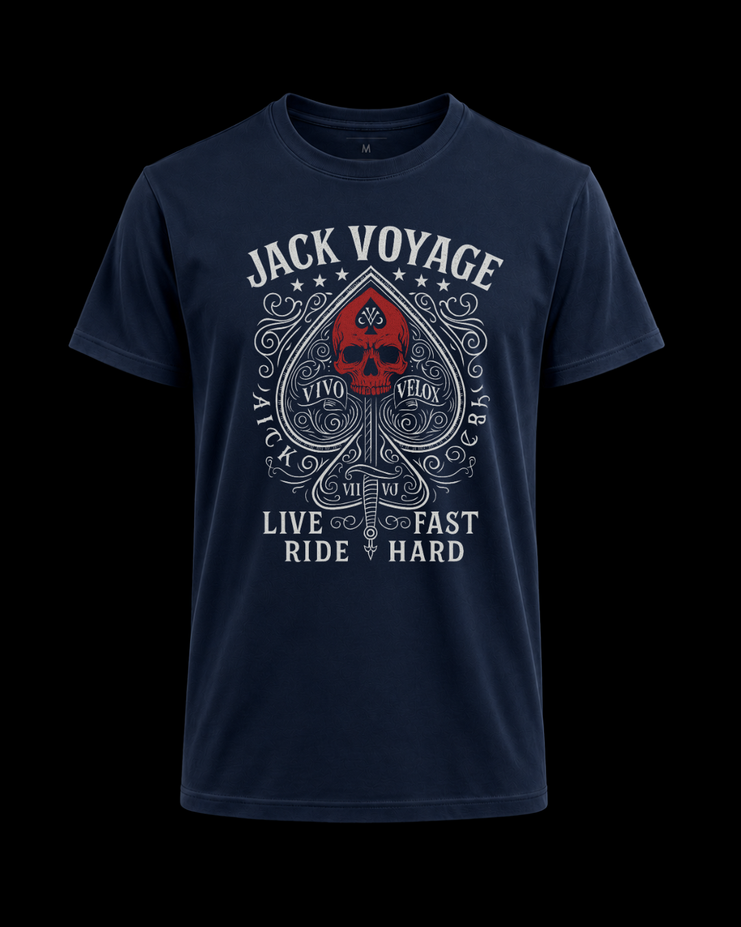 Camiseta Live Fast Ride Hard
