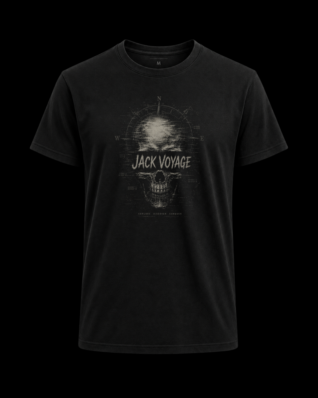 Camiseta explore discover conquer