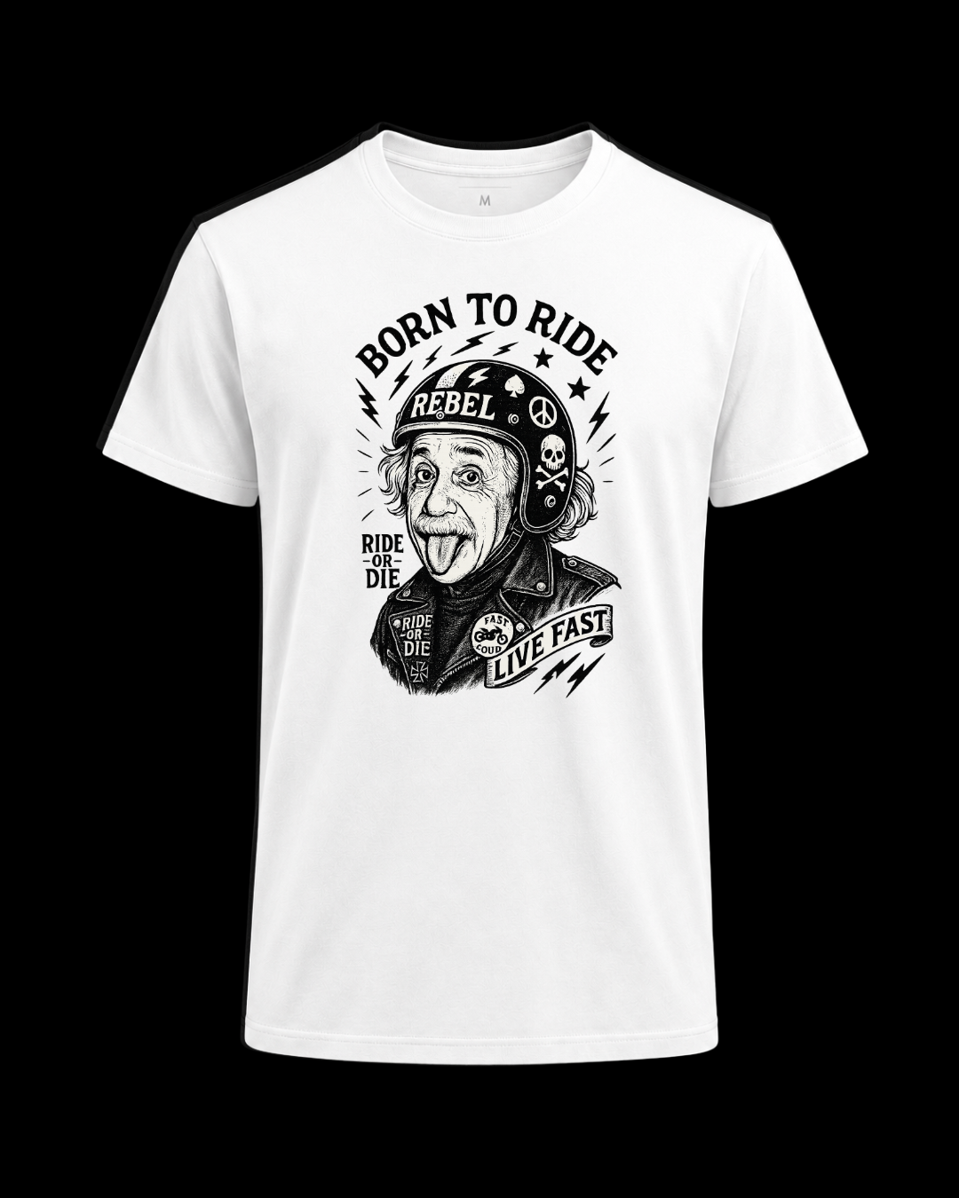 Camiseta Abert born to ride