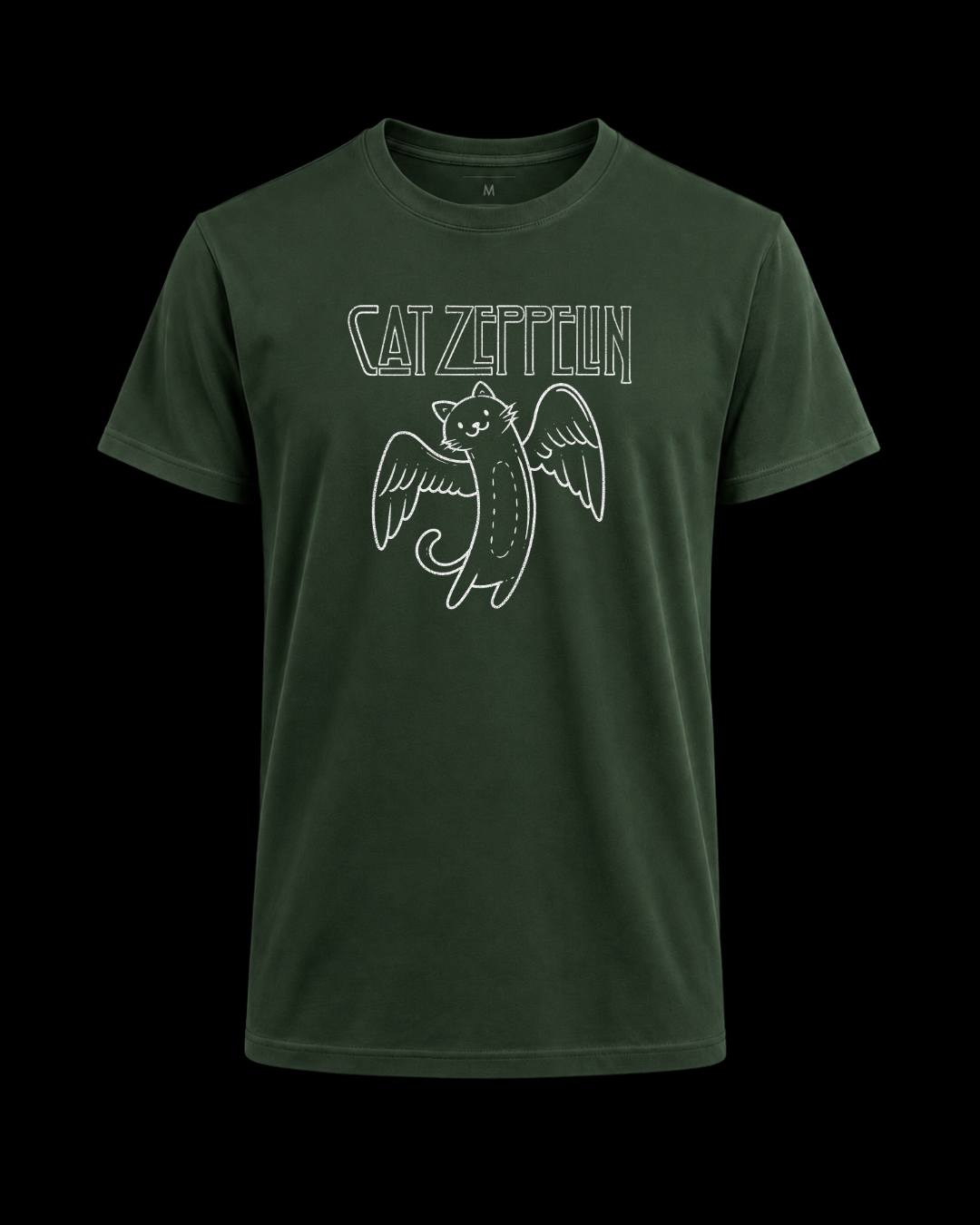 Camiseta cat zeppelin