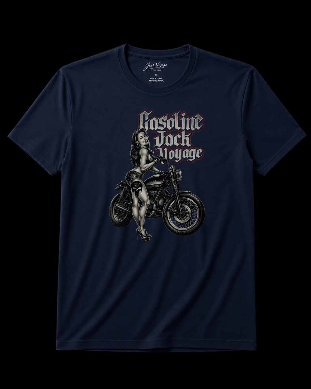 Camiseta algodão peruano Gasoline