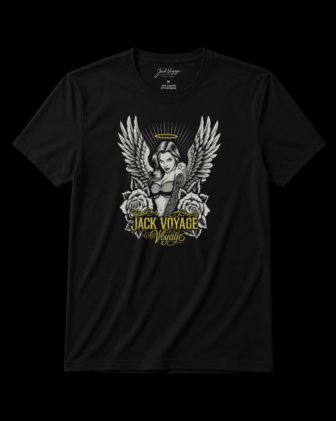 Camiseta algodão peruano Voyage voyage