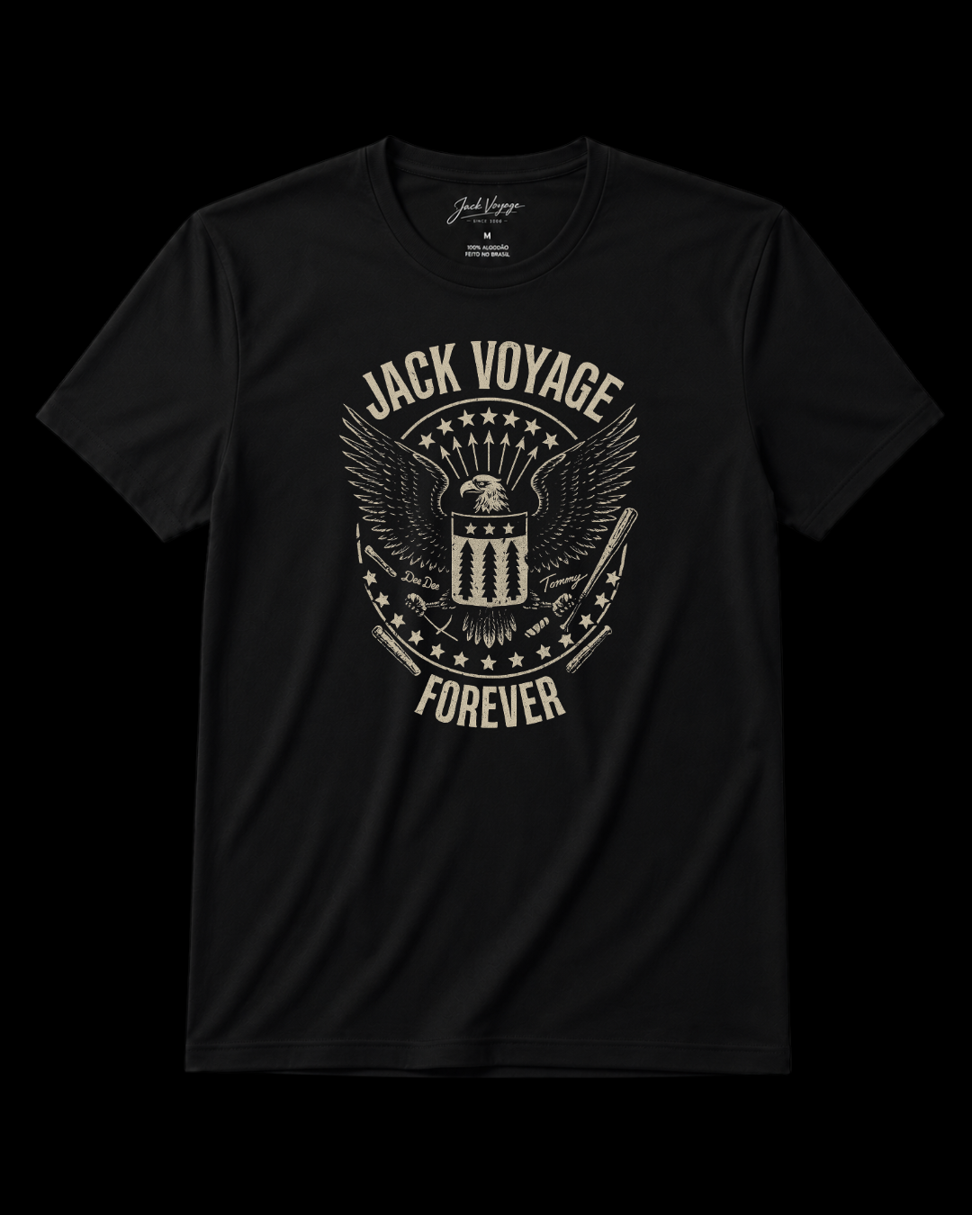 Camiseta algodão peruano Jack voyage forever