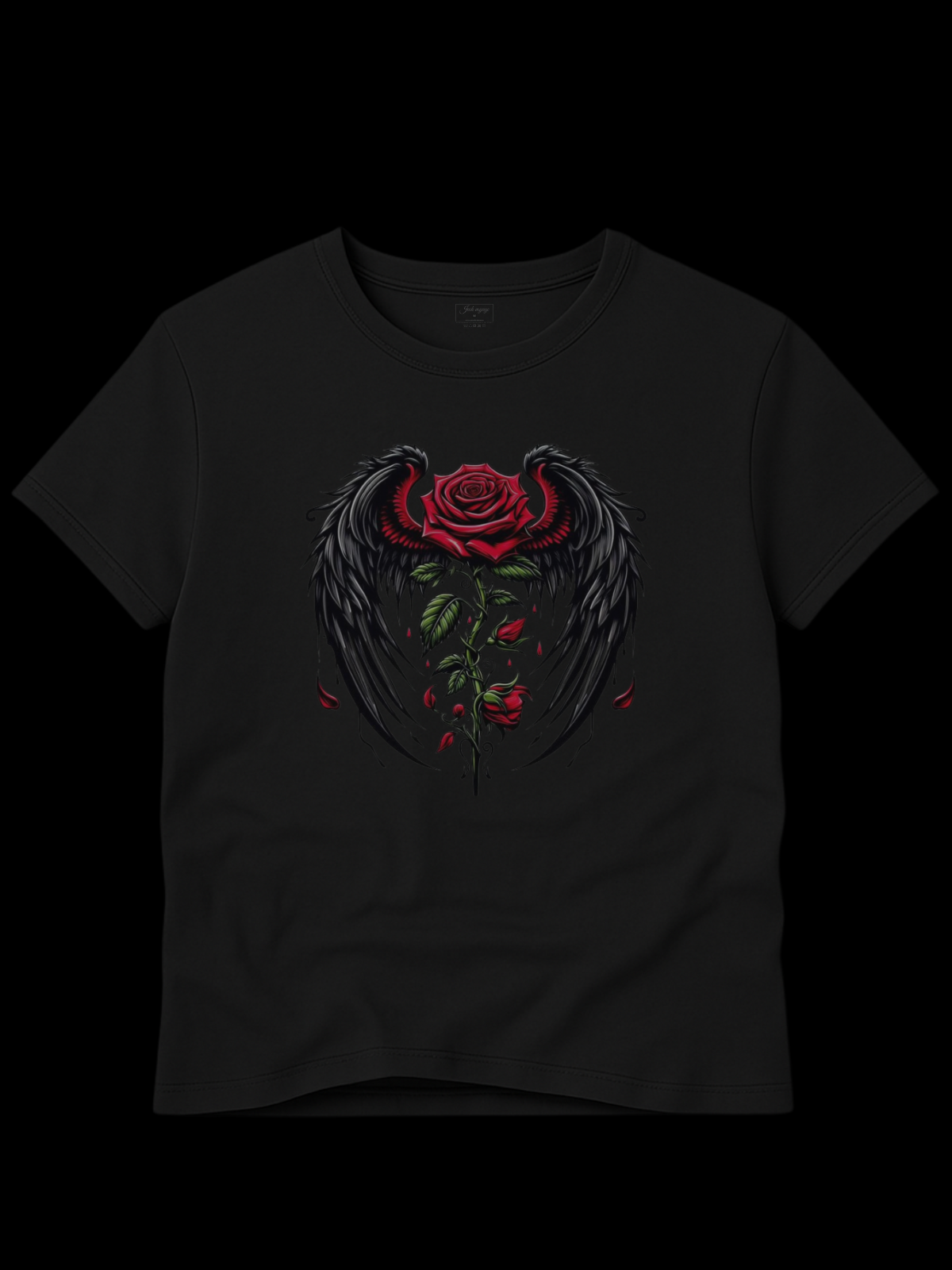 Camiseta "Rosa alada red " Jackvoyage®