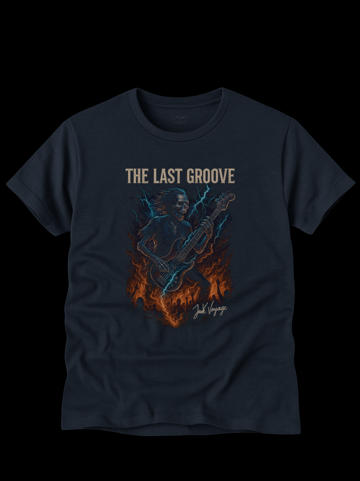 Camiseta "the last groove" jackmusic©