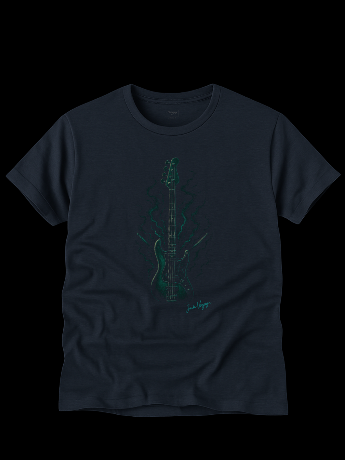 Camiseta "bass blues" jackmusic©