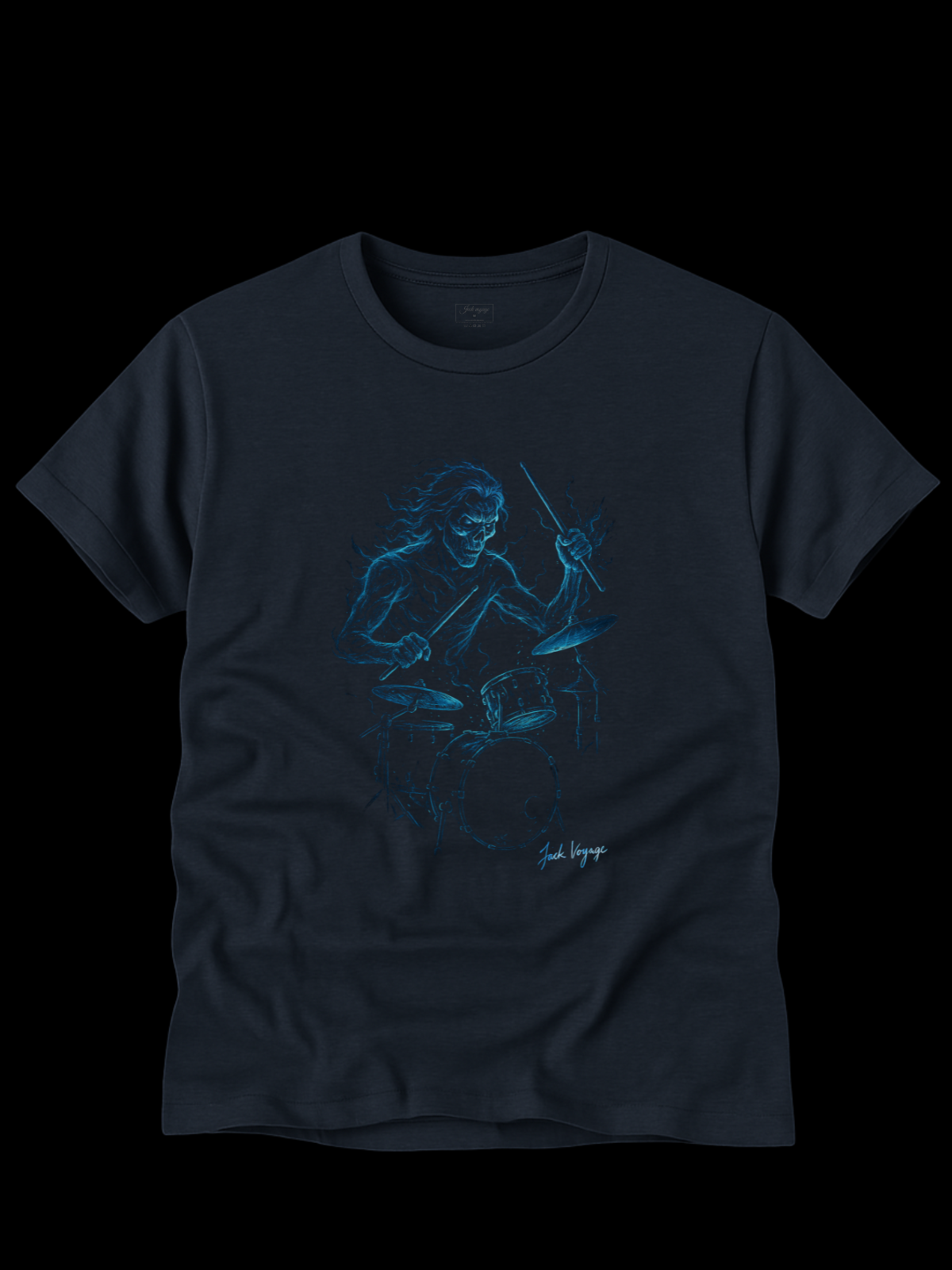 Camiseta "king nigth batera" jackmusic©