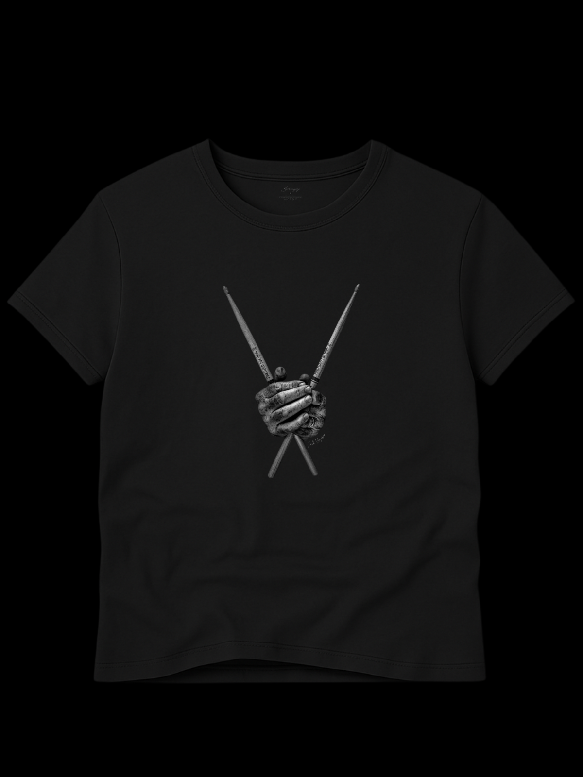 Camiseta "baqueta jack" jackmusic©
