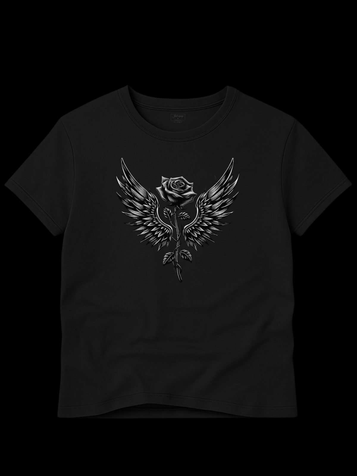 Camiseta "Rosa alada fly" Jackvoyage®