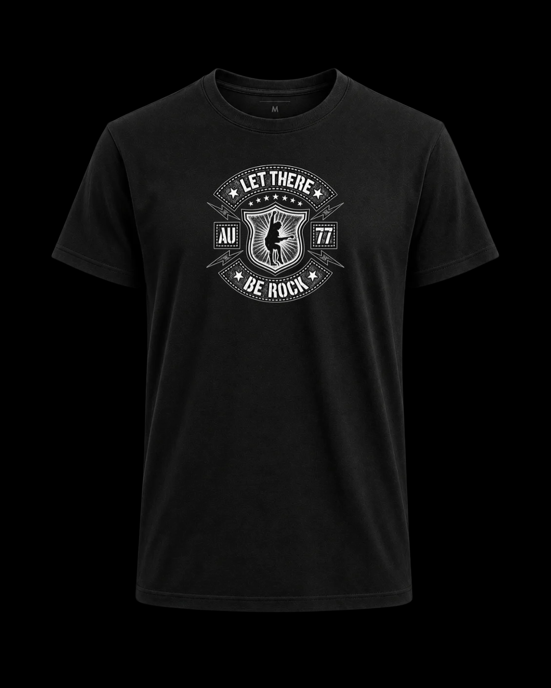 Camiseta Let there be rock