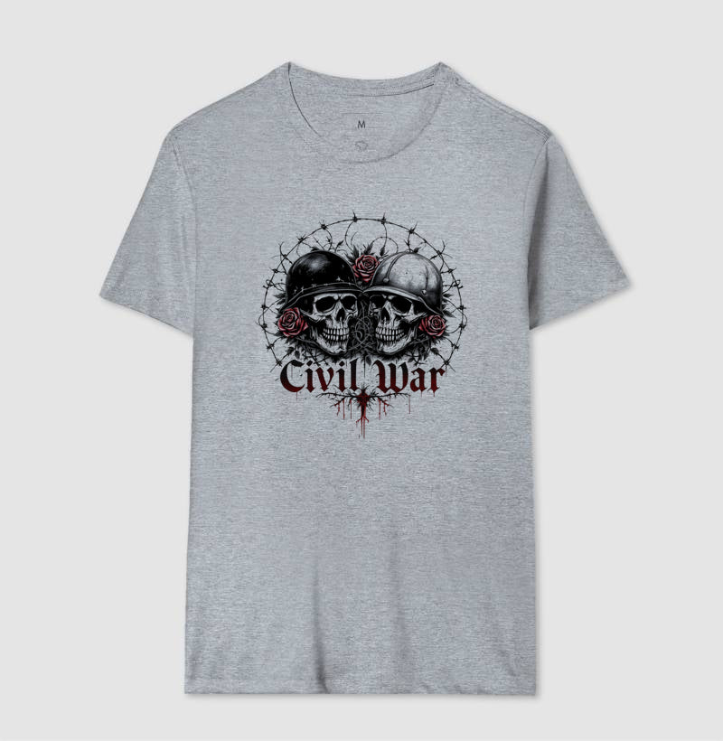 Camiseta Civil war skull®