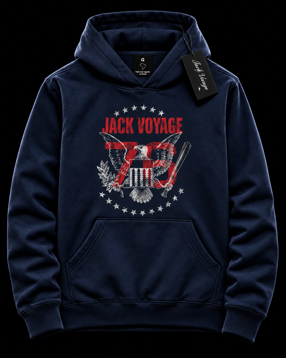 Moletom capuz Jack 76