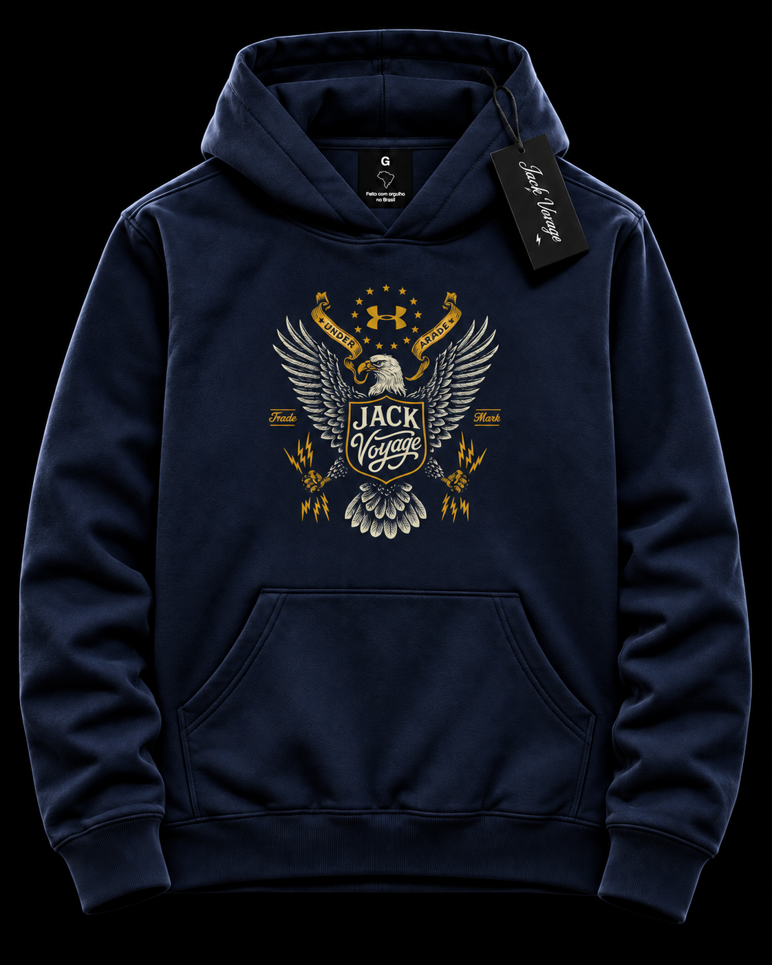 Moletom capuz Eagle Jack Voyage under